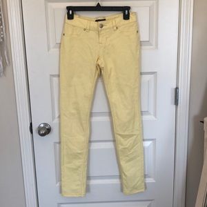 Pastel Yellow Size 3 jeans